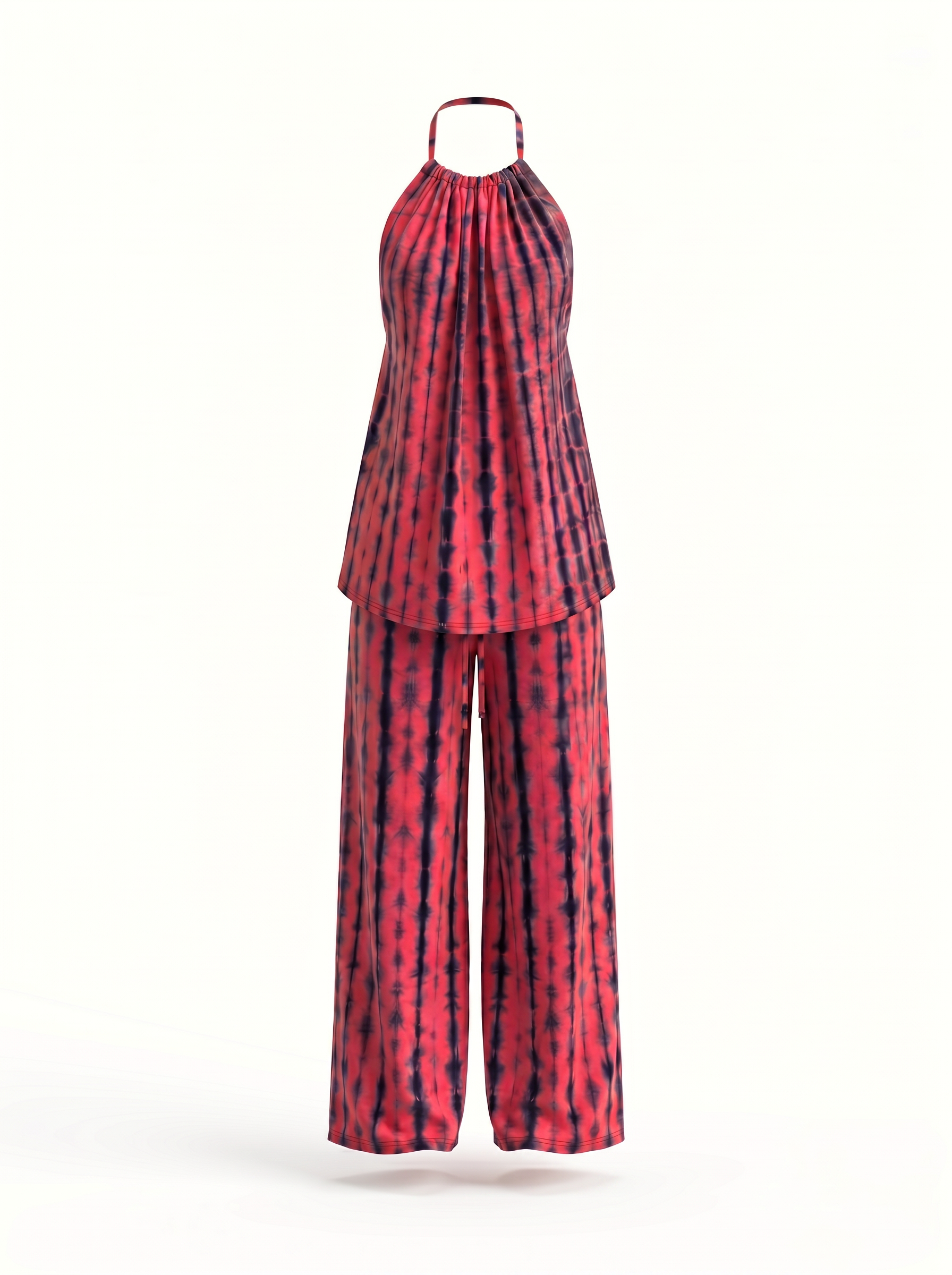 Dragon Fruit loungewear set in Magenta & Plum