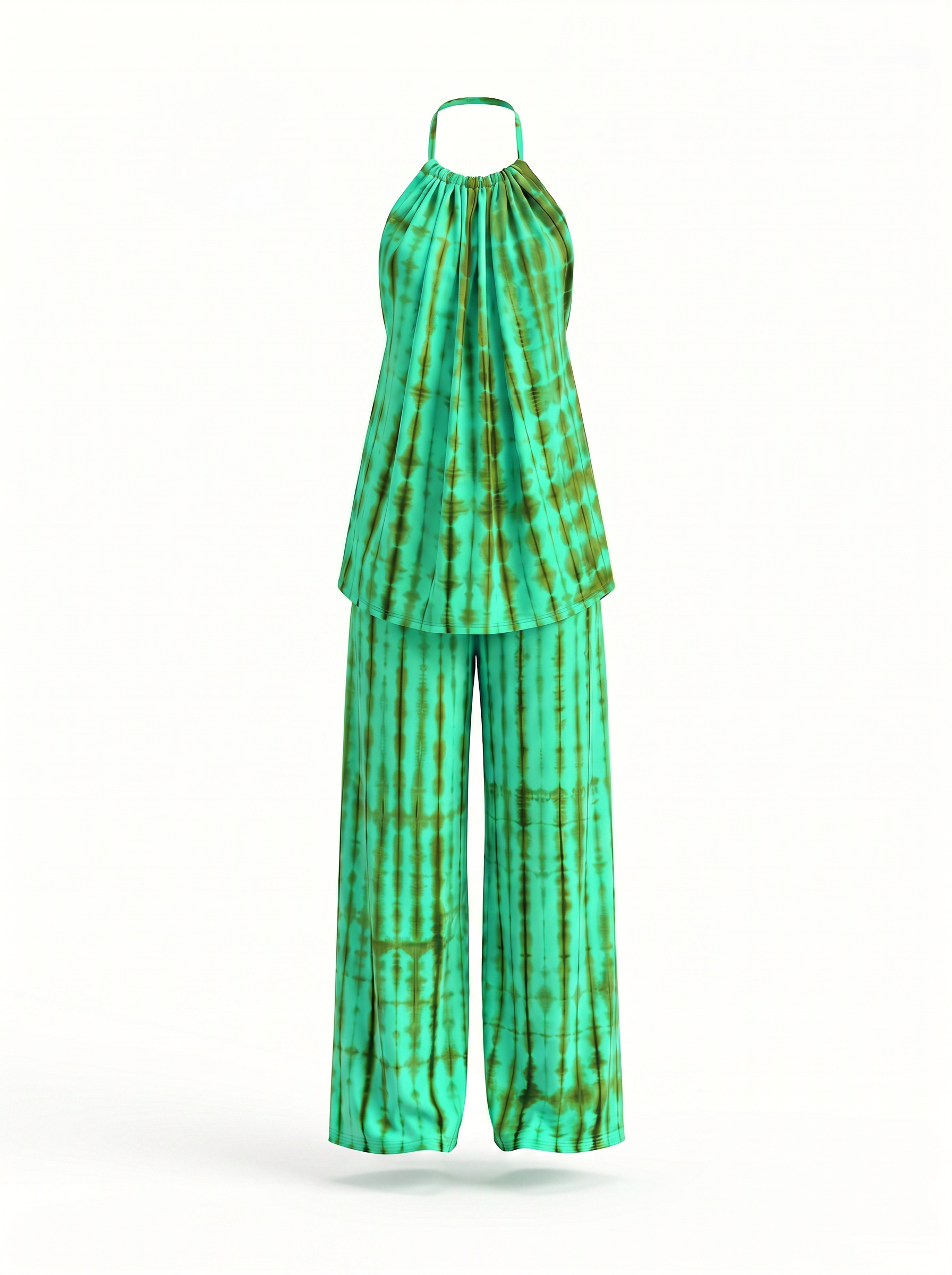 Seafoam Gold loungewear set in Seafoam & Gold