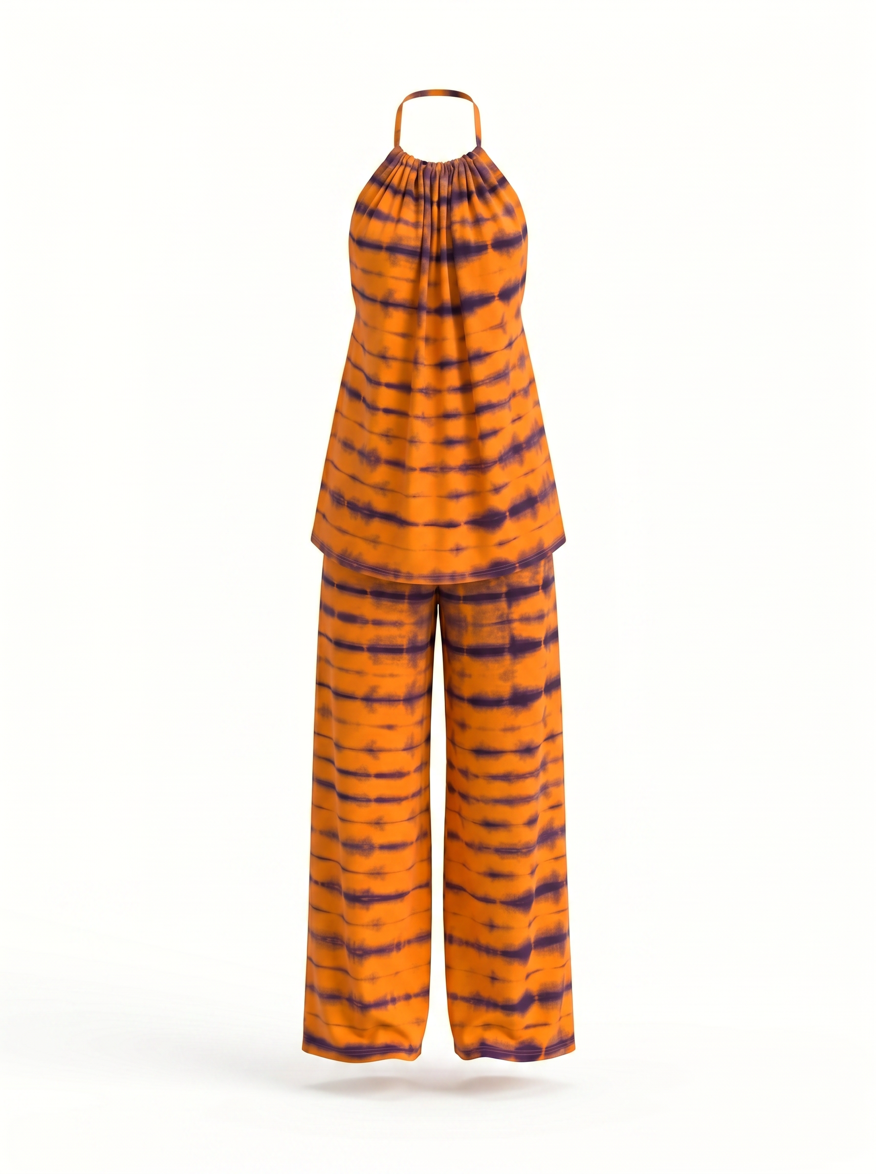 Tangerine Plum loungewear set in Tangerine & Plum